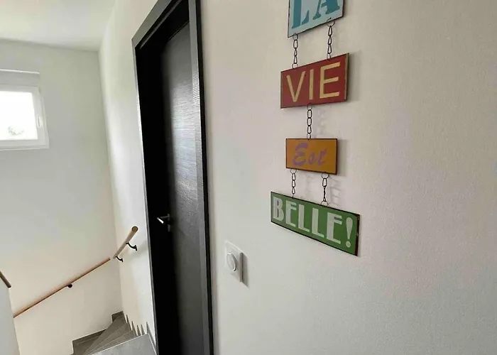 Maison Equipee - Calme - Jardin - Parking - Chez Billy & Compagnie * Hirtzfelden